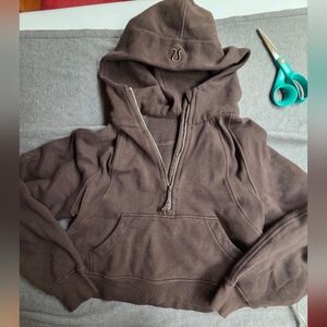 Lululemon Scuba Oversized Half Zip Hoodie, Size XS/S